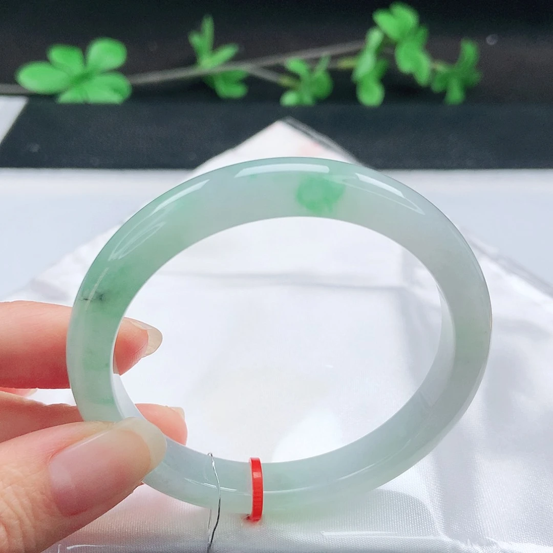 未镶嵌手镯翡翠55圈