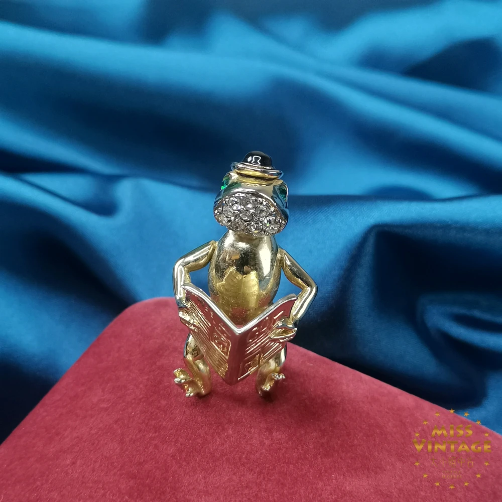 重工青蛙大亨胸针[2503311-010]