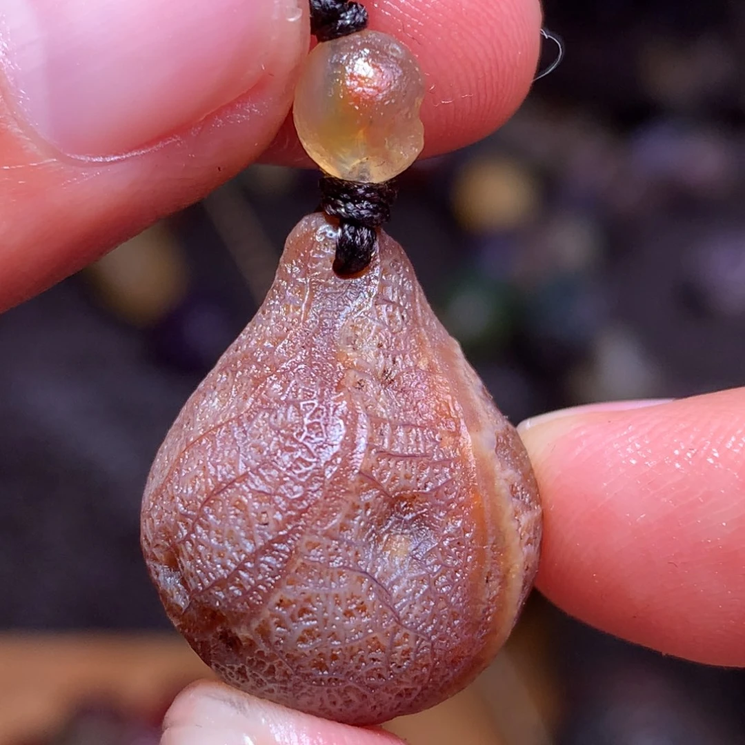 未镶嵌玛瑙/玉髓珠宝半成品