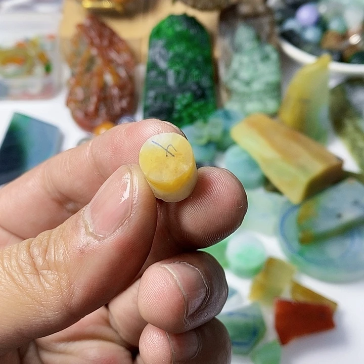 翡翠散珠天然翡翠A货