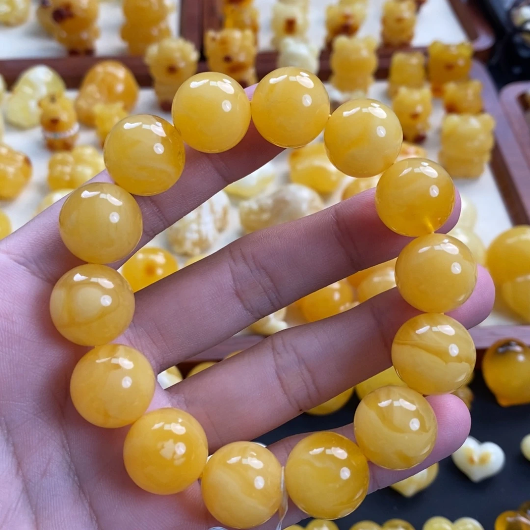 琥珀未镶嵌珠宝奇石