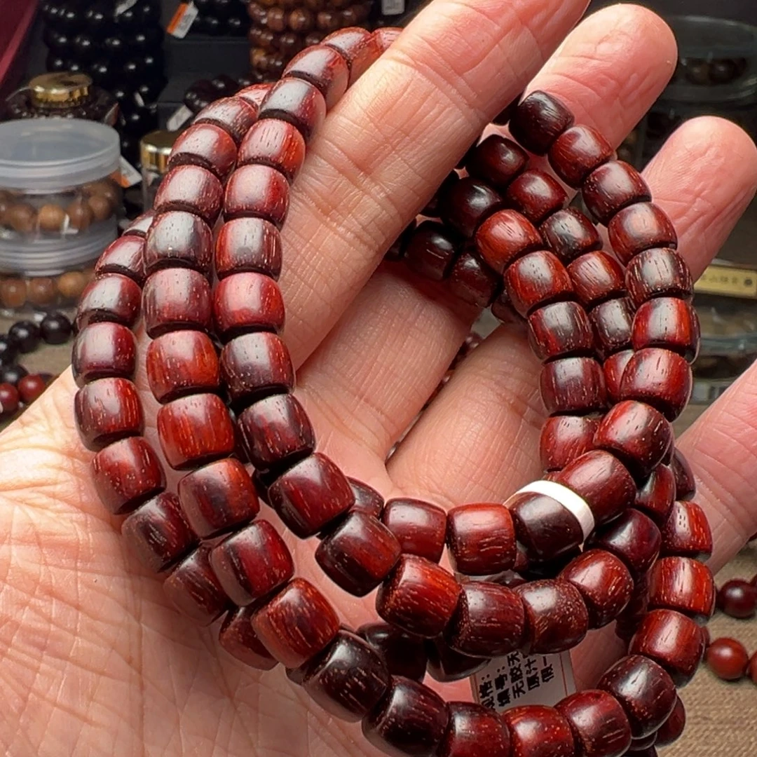 手串/手链檀香紫檀（小叶紫檀）78直切原汁原味拆房老泥料特价款