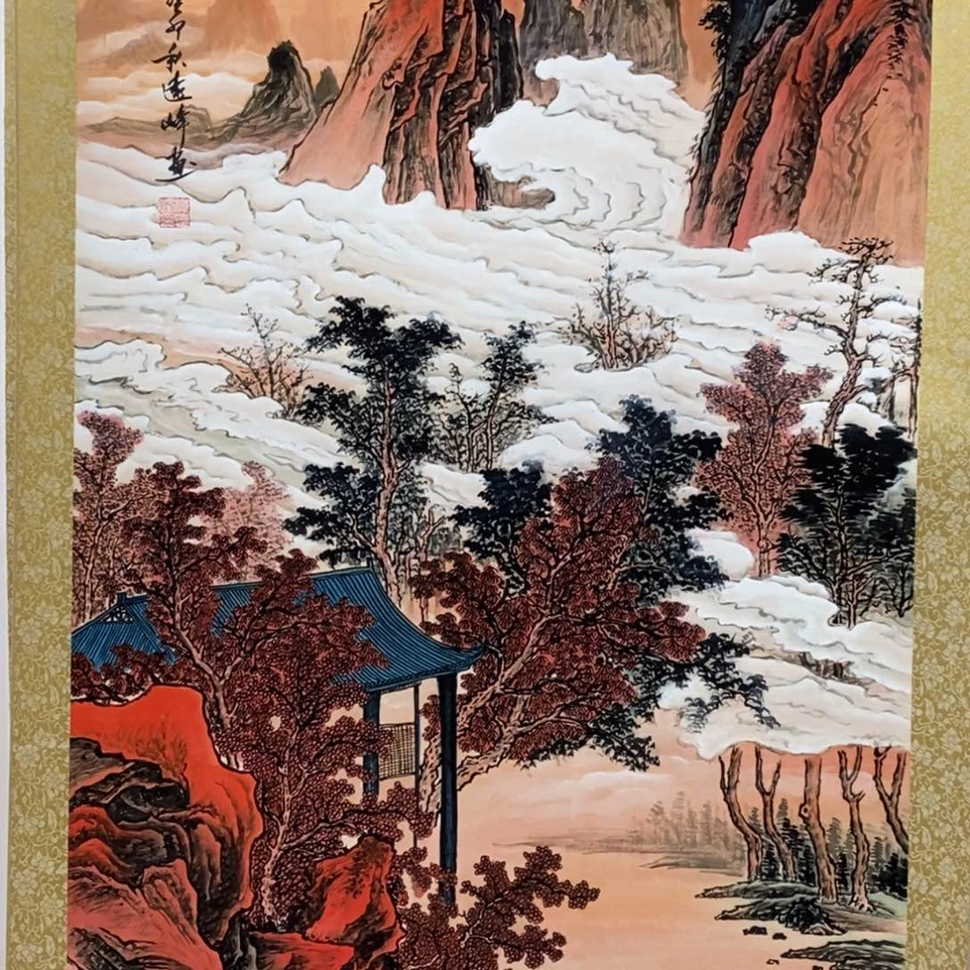 国画好****?Y老师手笔手绘作品