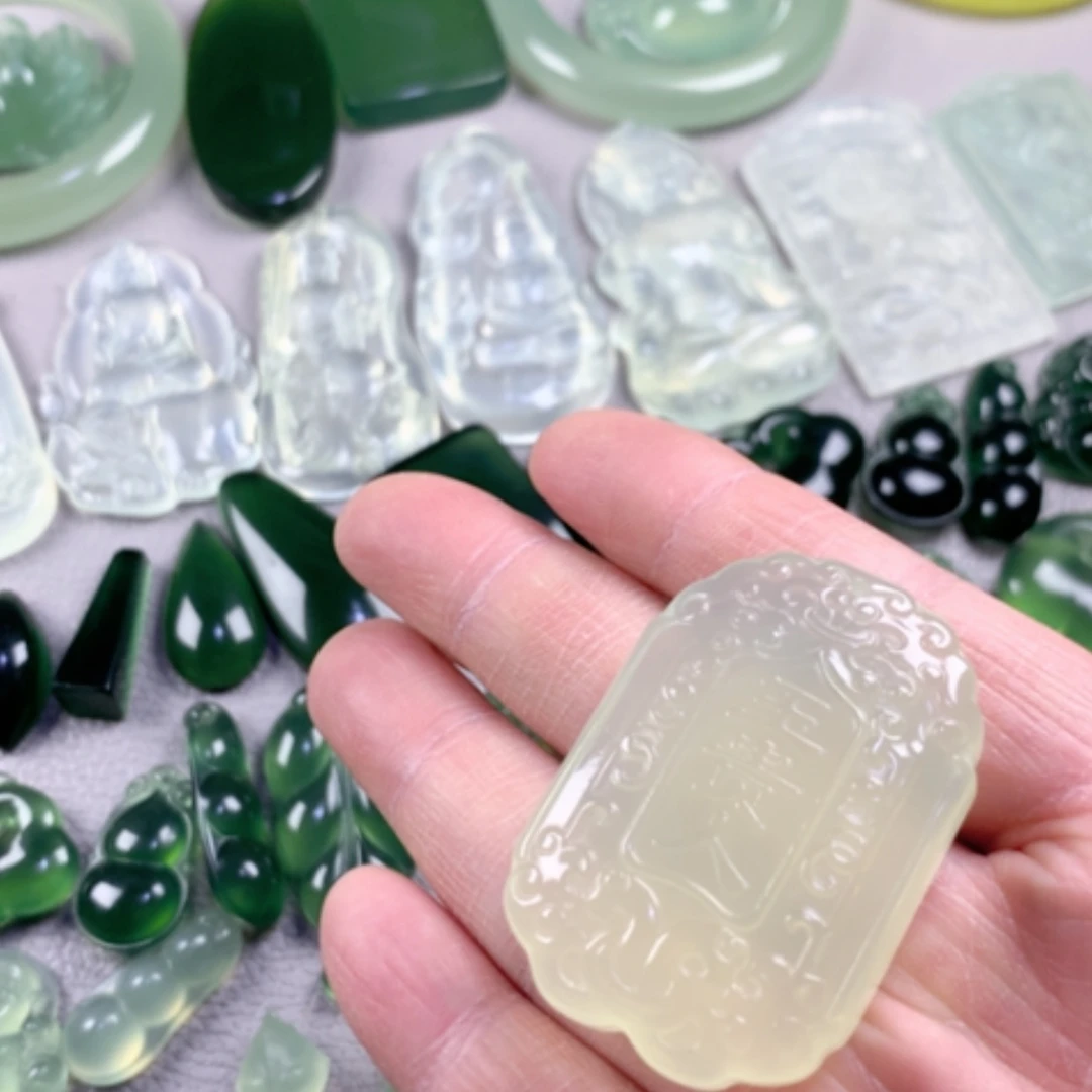 【闪购商品】蛇纹石玉岫玉未镶嵌