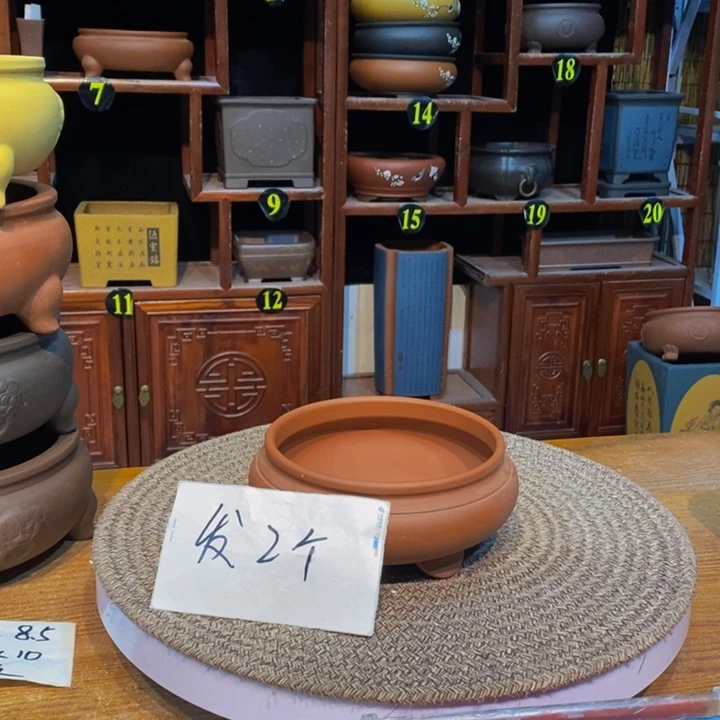 紫砂花盆紫砂艺术