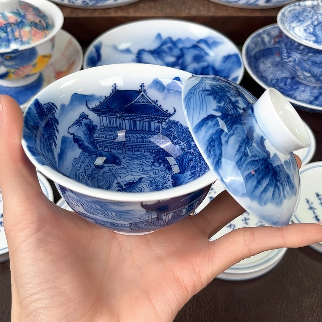 手绘高温瓷器瓷器