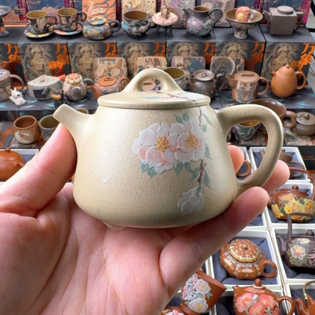 茶壶紫砂140ml原矿精工半手