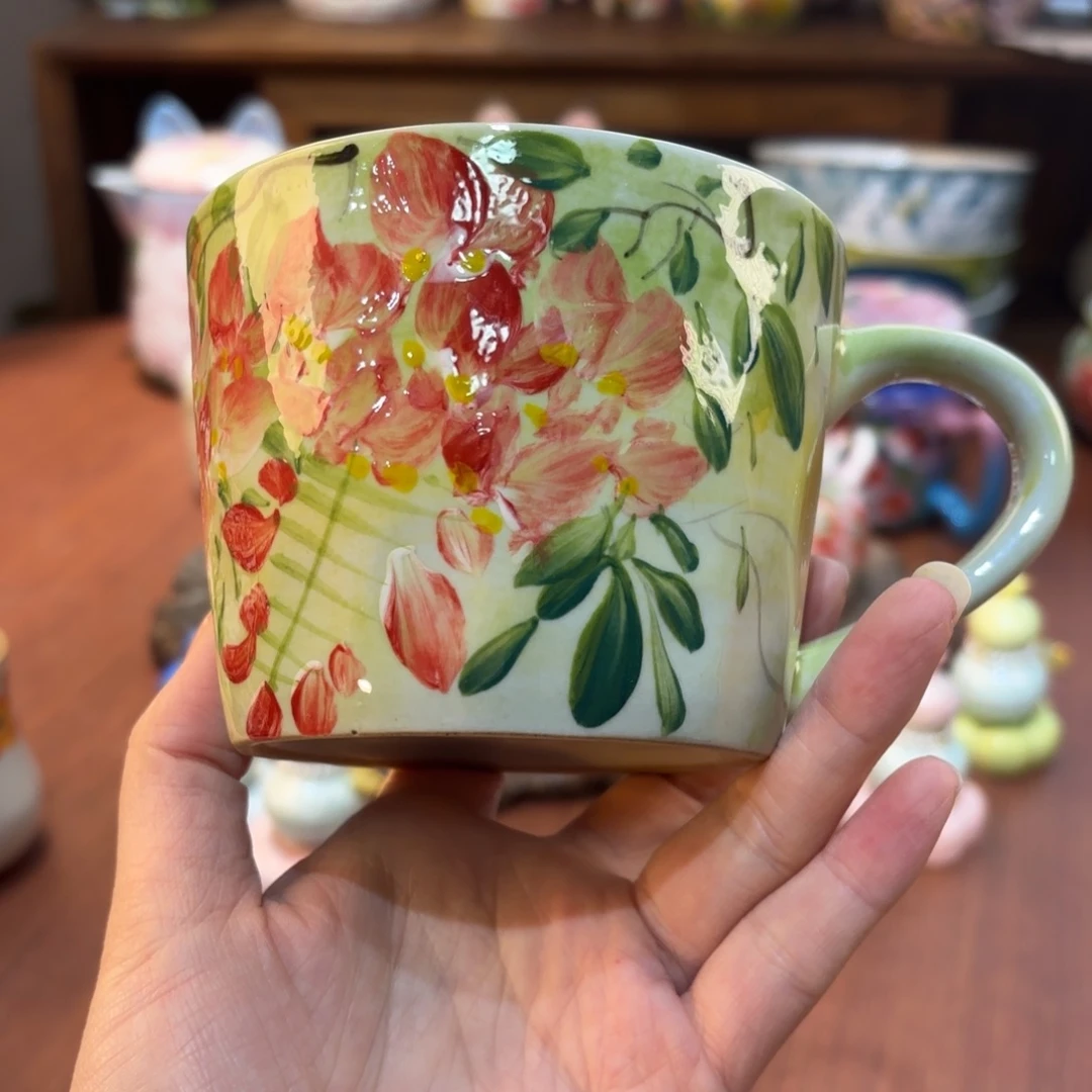 景德镇手绘高温釉下彩陶瓷茶具