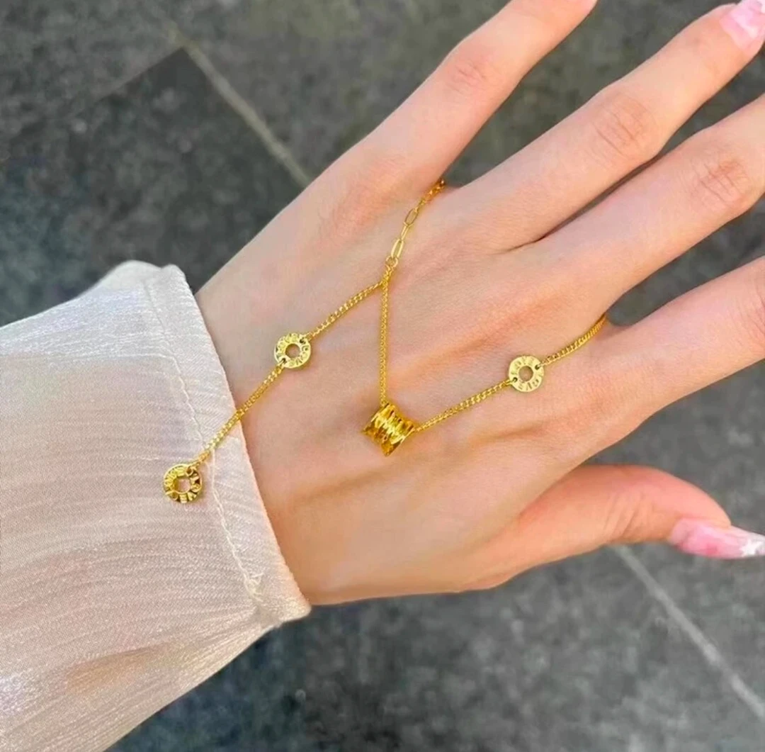 铜合金项链 意大利设计路项链S033