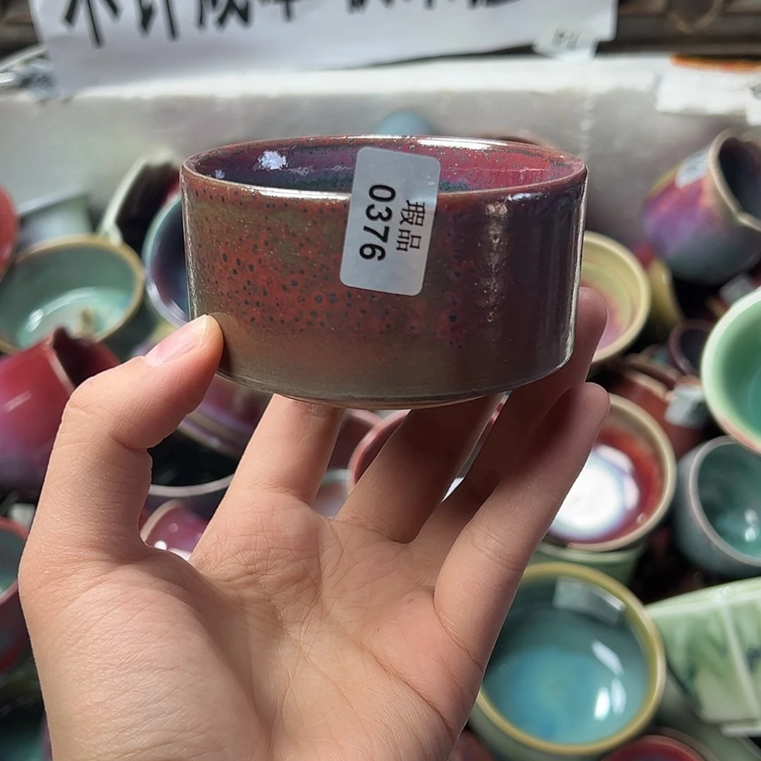 摆件陶窑口自销原矿钧瓷