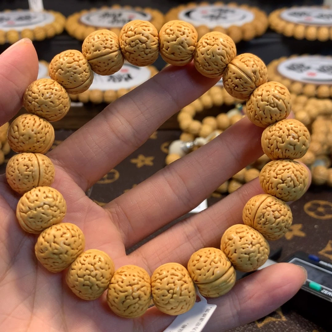 精品桃核苹果手串