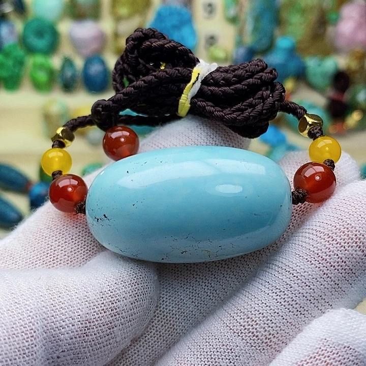 绿松石未镶嵌配饰