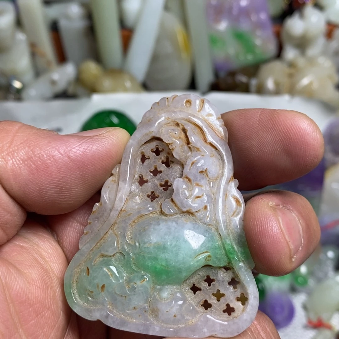 和田玉（糖玉）未镶嵌颈饰