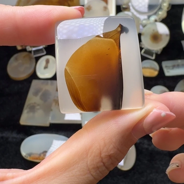 玛瑙/玉髓未镶嵌摆件