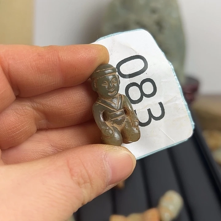 和田玉(糖玉)颈饰未镶嵌翼**事