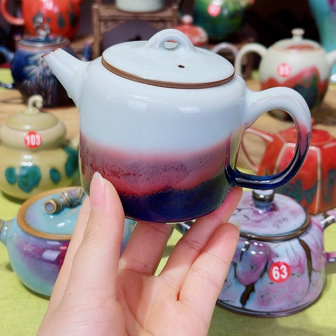 壶禹州钧瓷艺术作品