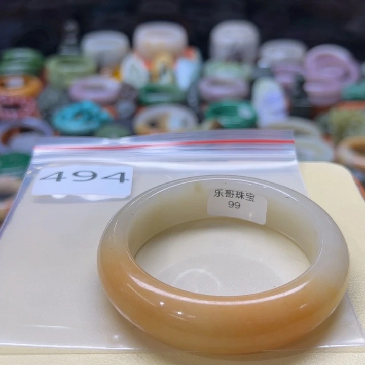 石英质玉手镯未镶嵌傲***头494