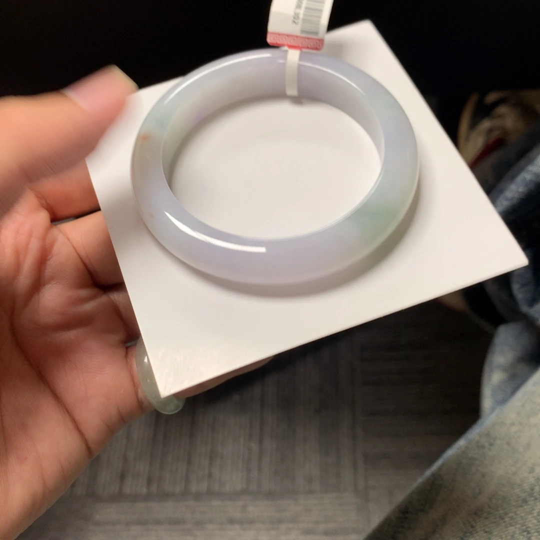 翡翠未镶嵌手镯57号54.5