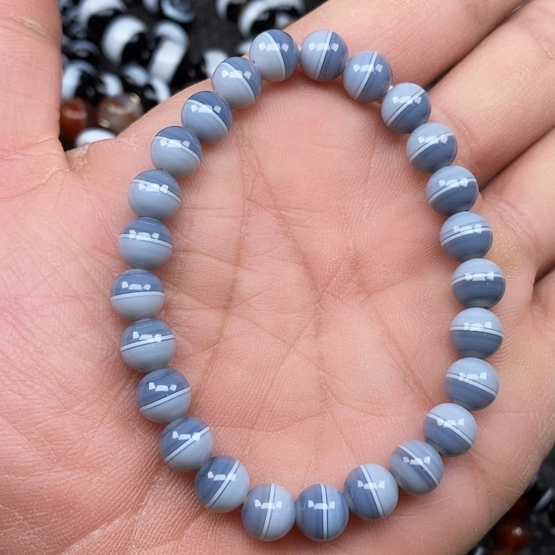 玛瑙/玉髓未镶嵌手链