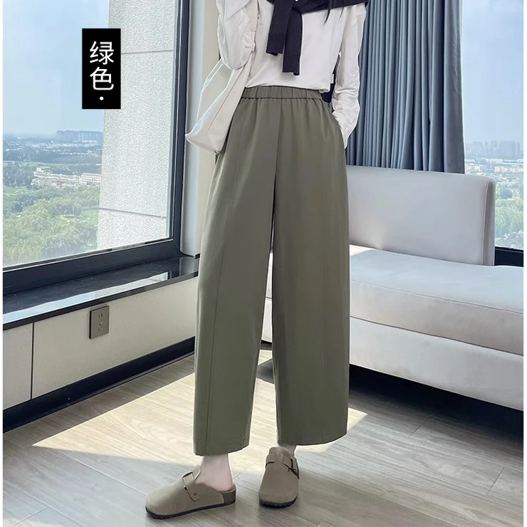 105-1#新款女装时尚加绒裤子