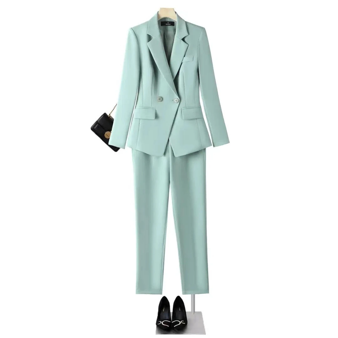 0326气质女装通勤西装职业正装时尚套装女神范