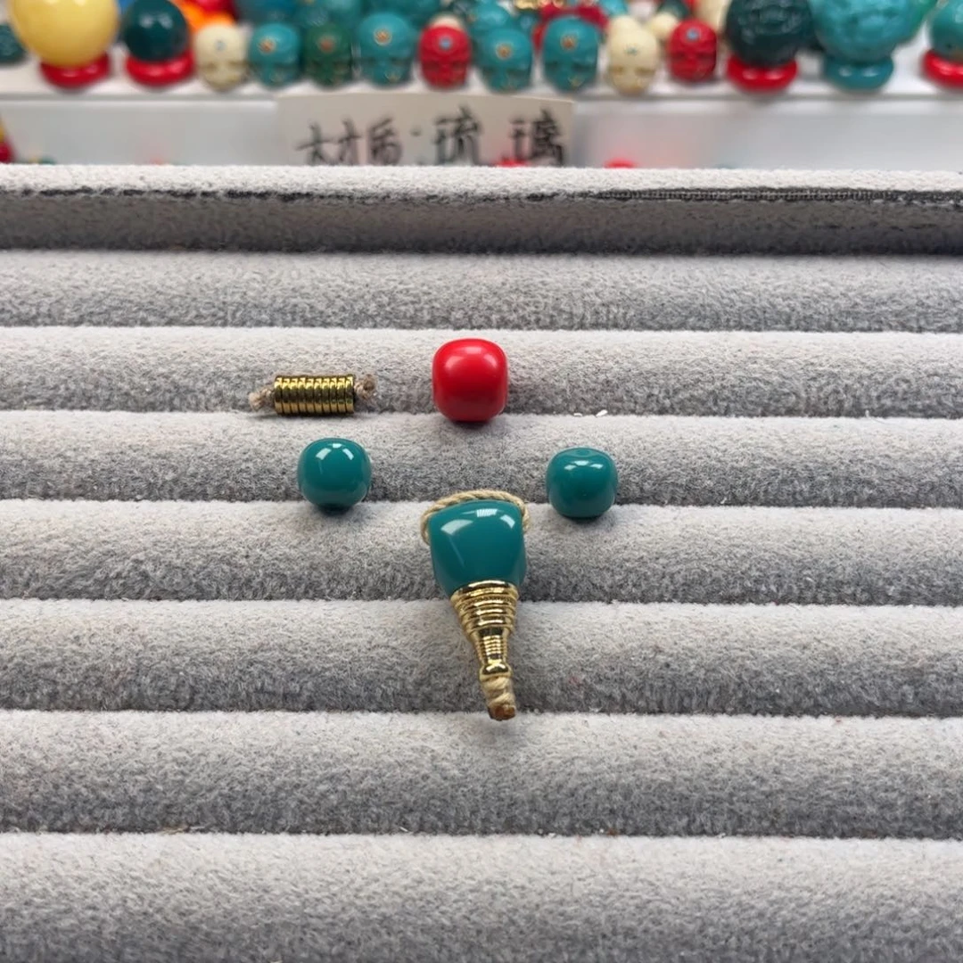 琉璃颈饰林*琉璃配饰