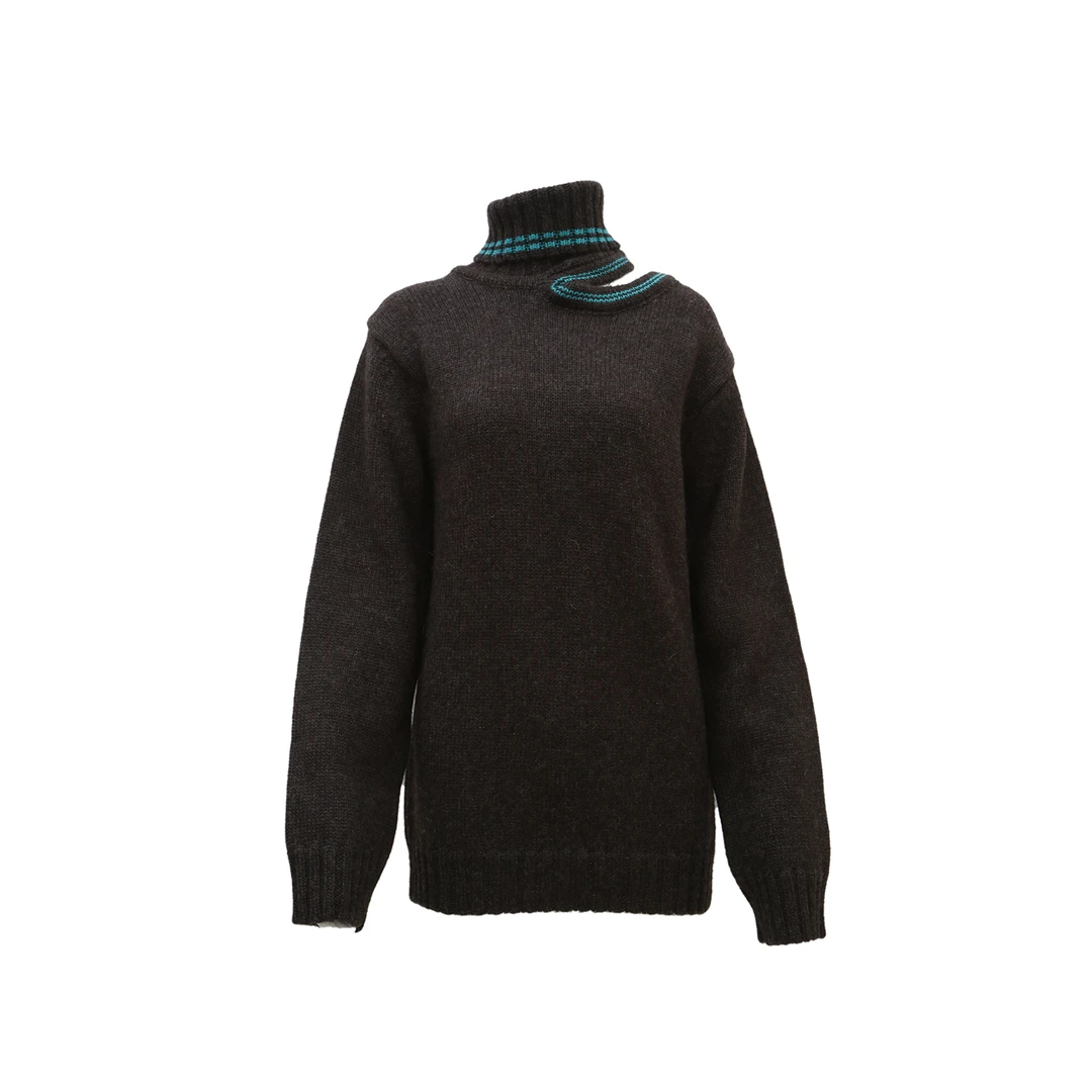 全新未使用  MPULL60-S23Y46BROWN 毛衣 TP023540