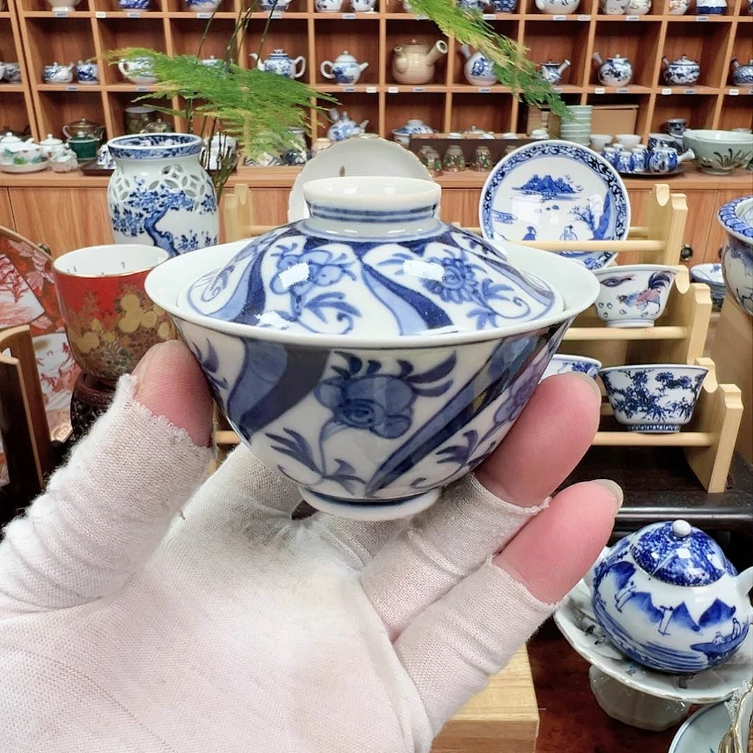 柴窑茶具茶壶茶杯盖碗