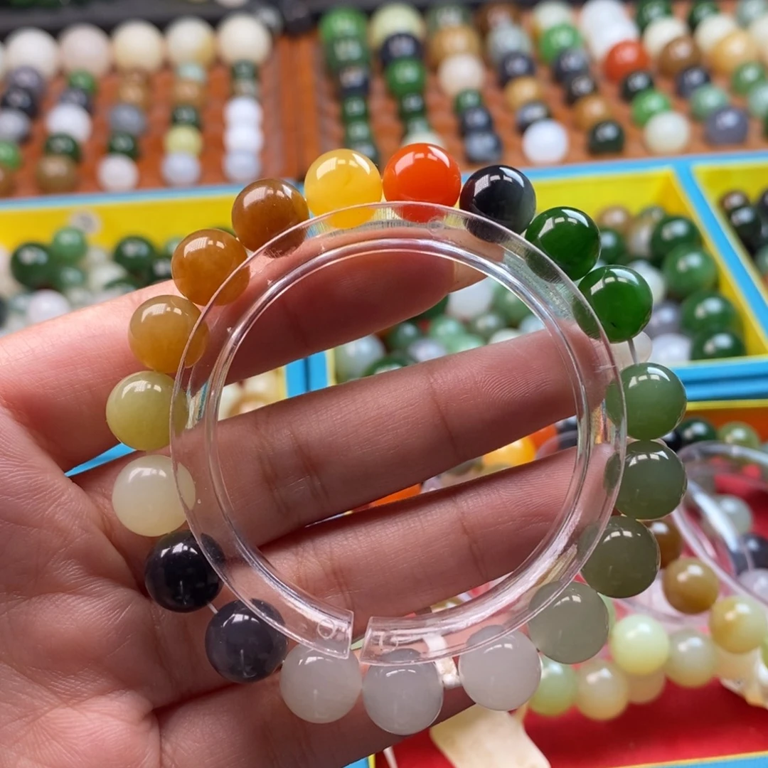 和田玉未镶嵌珠宝奇石福利多宝手串z10