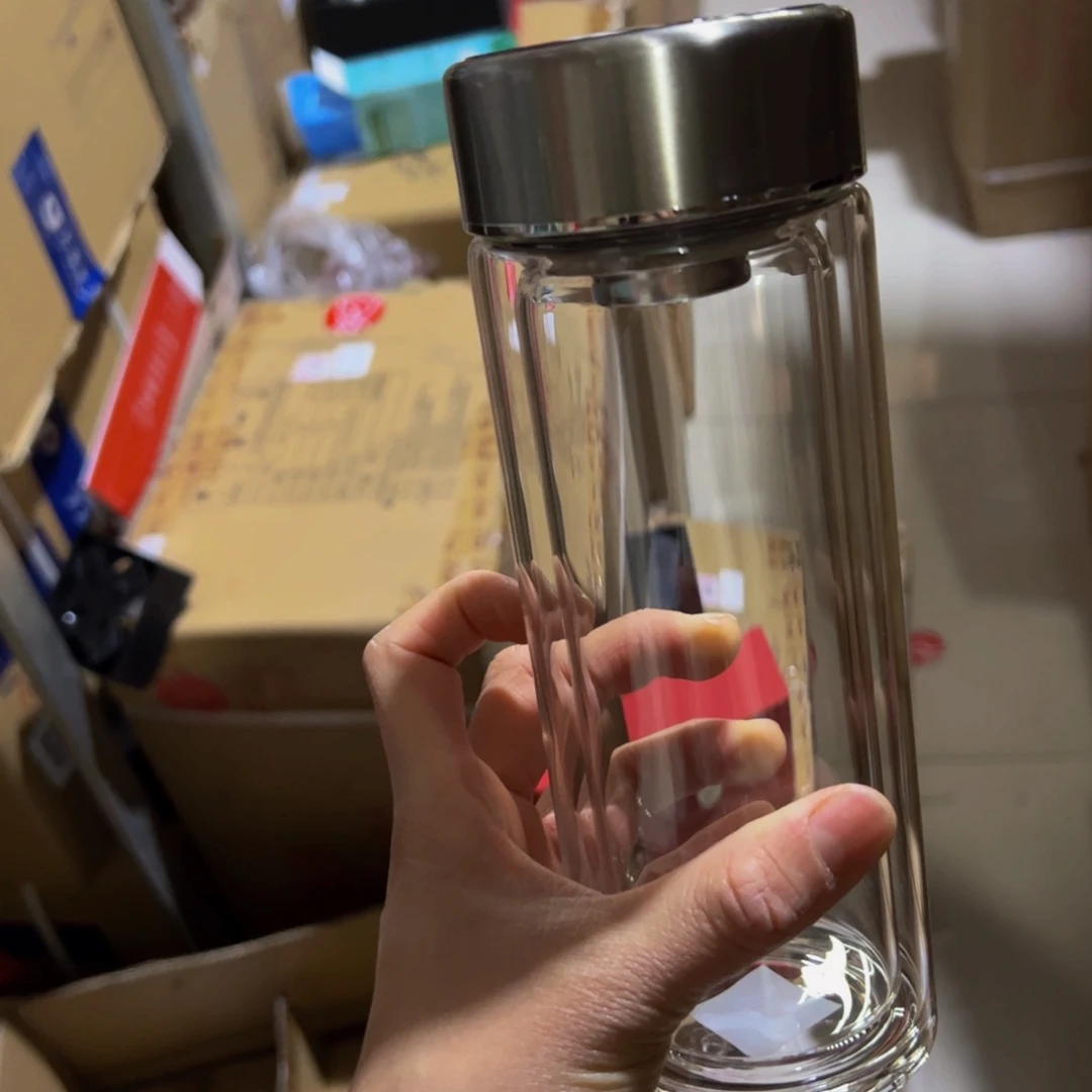 1016双层玻璃杯360ml➕除垢剂