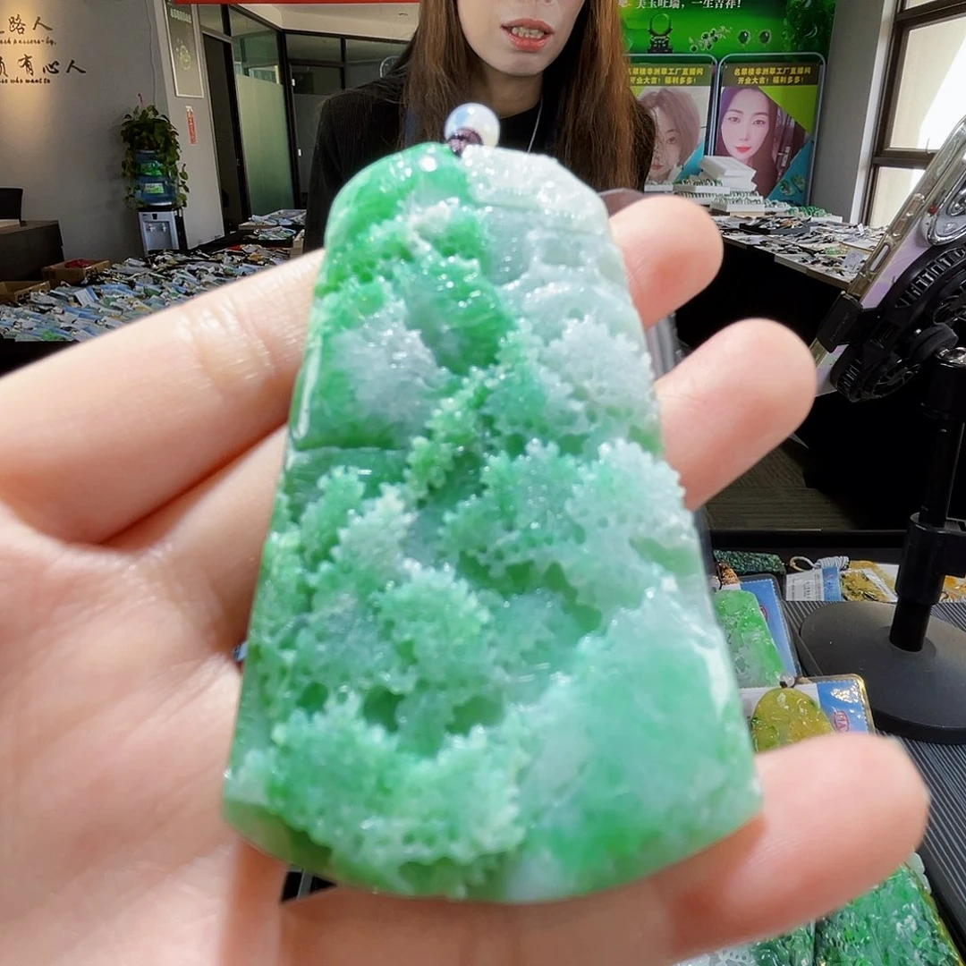 颈饰未镶嵌翡翠翡翠