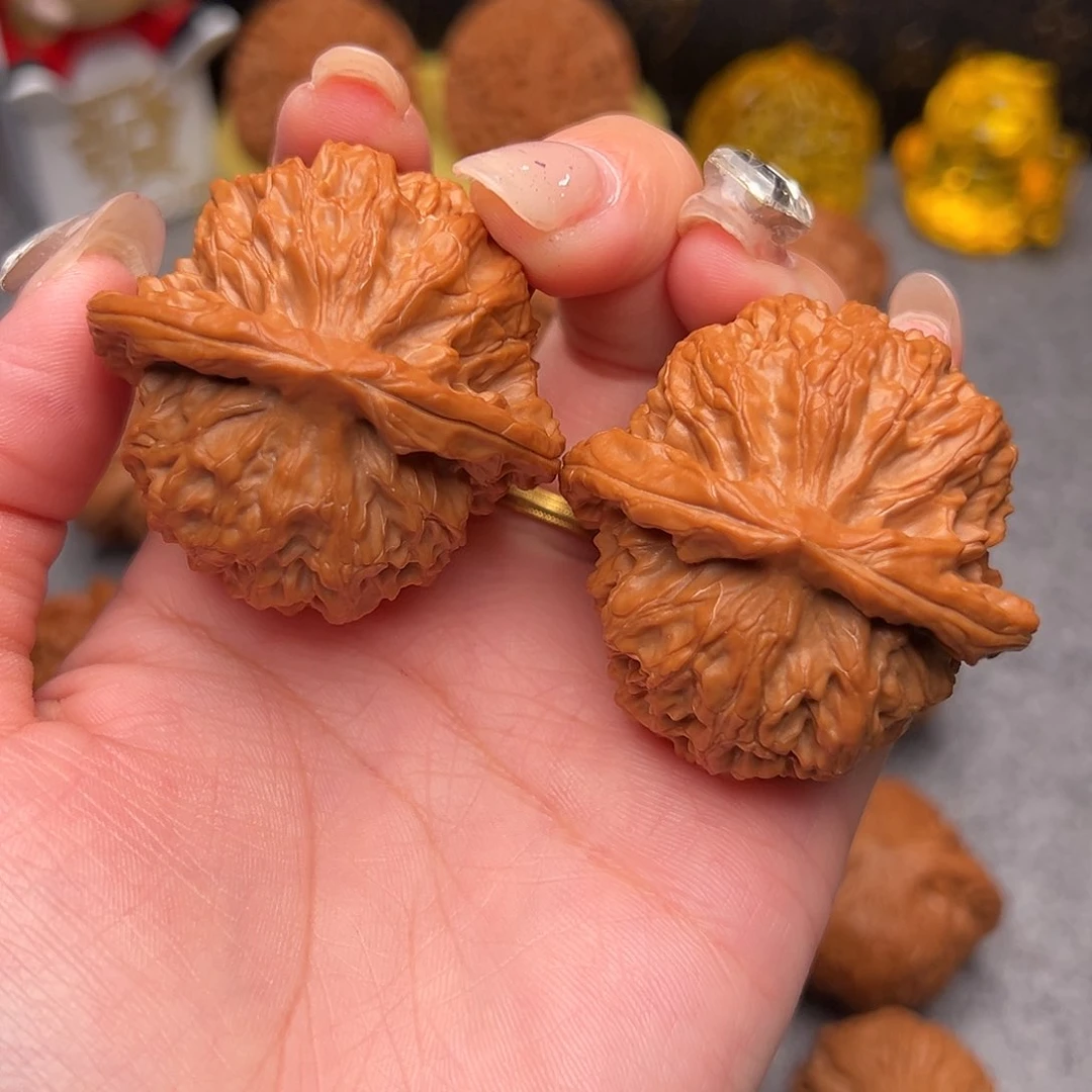 把件文玩核桃毕业精品精配金麒麟45.5全品克重53.8