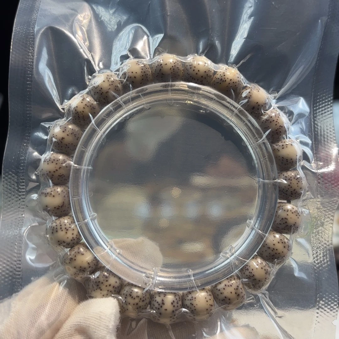 手串星月菩提一线天纯星点灰冰头条