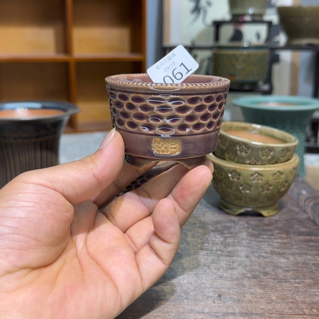 手工花盆 061 内口口径 6 cm