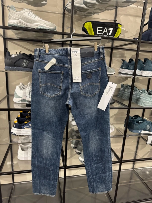 全新未使用 AX ARMANI EXCHANGE/阿玛尼 中腰 修身版型 不退换