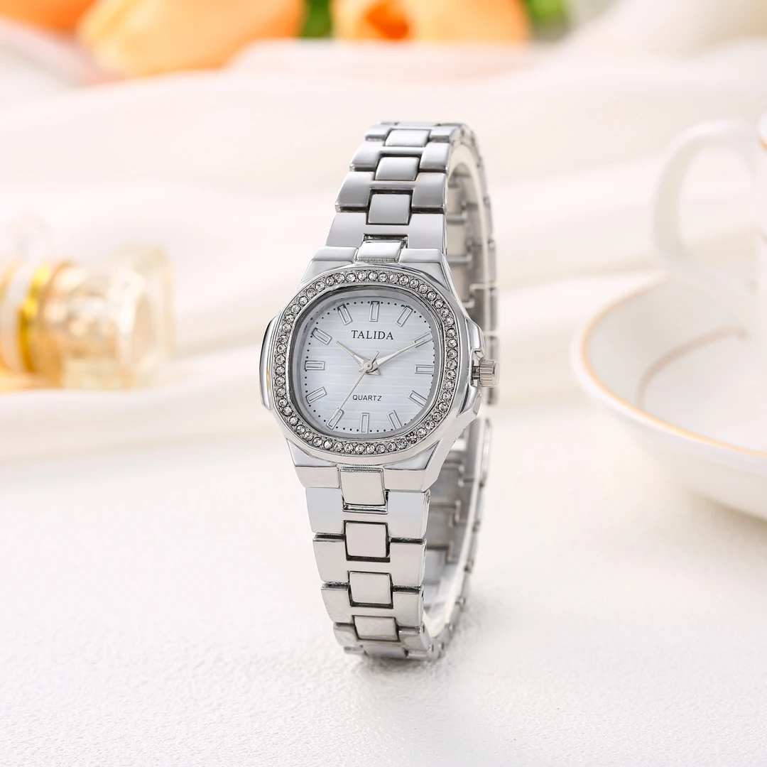 专柜直发鹦鹉螺钢手链手表女士小众轻奢百搭时尚简约精致腕表c30