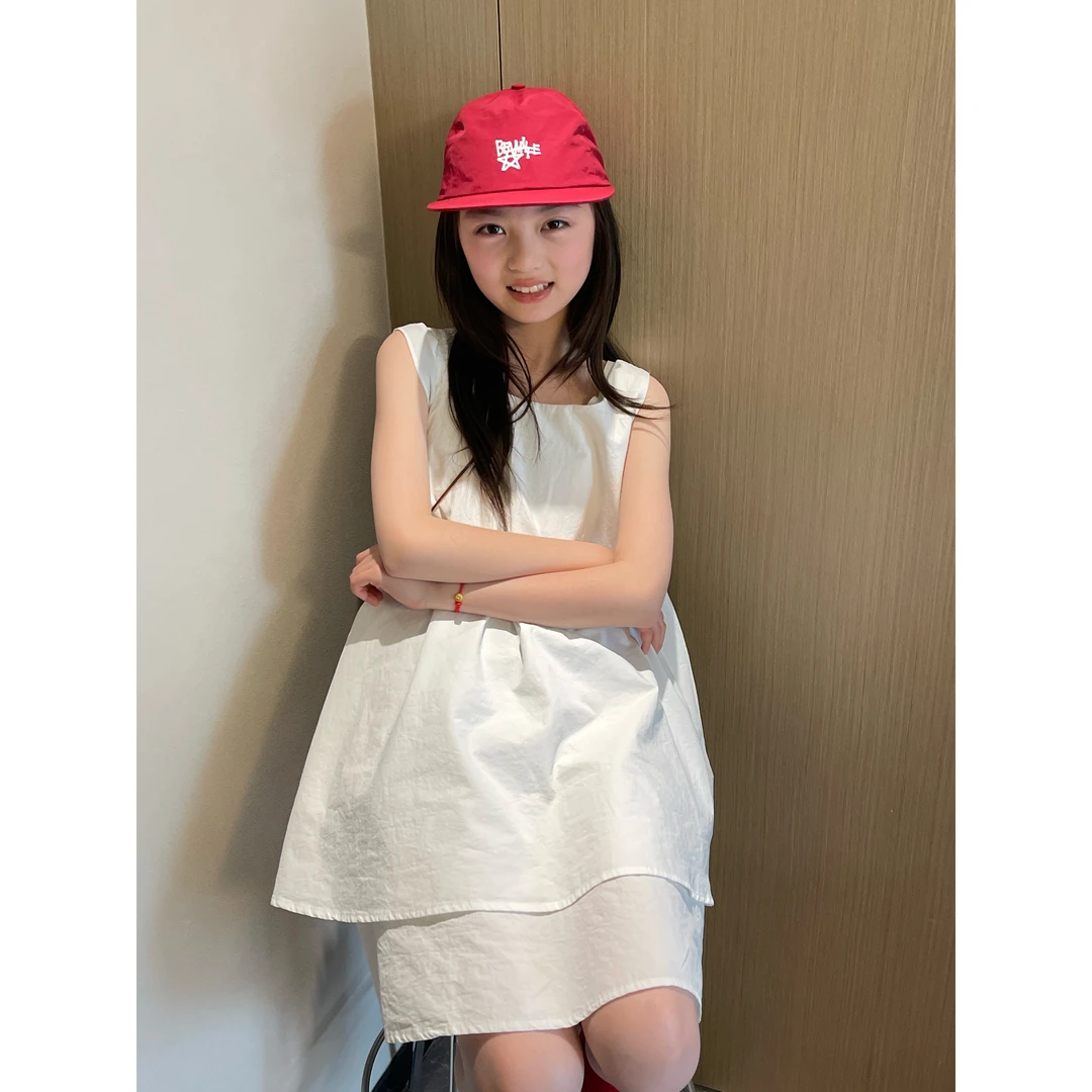 YUUKO 极简纯棉双层设计感背心裙小白裙—25010