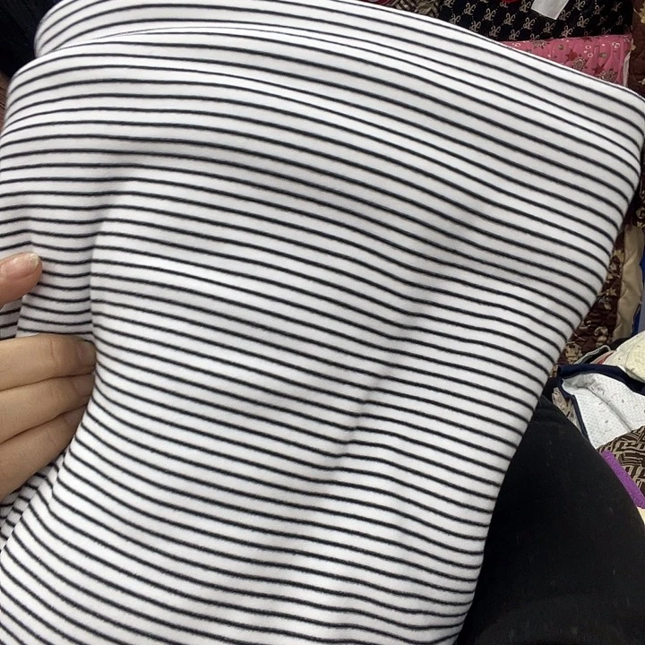 春***叶黑白条石墨烯两米