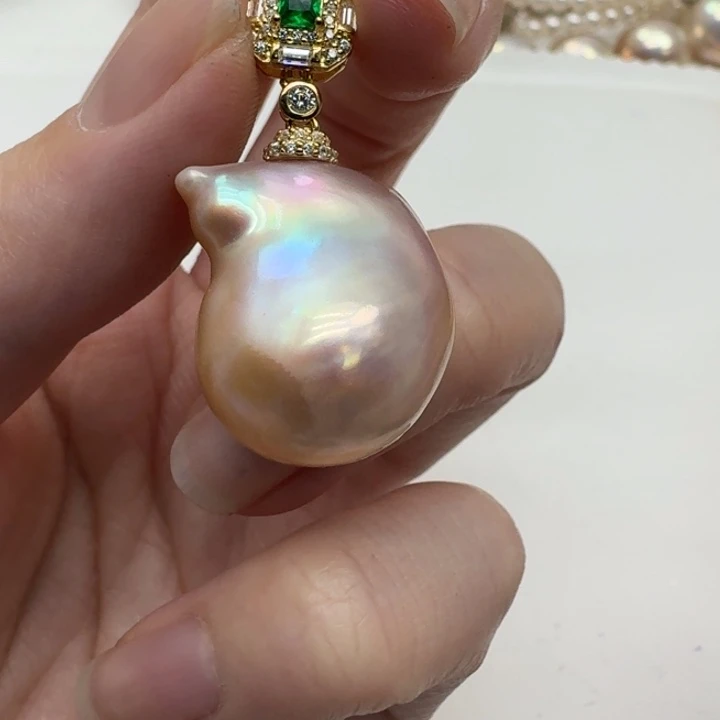 淡水珍珠颈饰未镶嵌