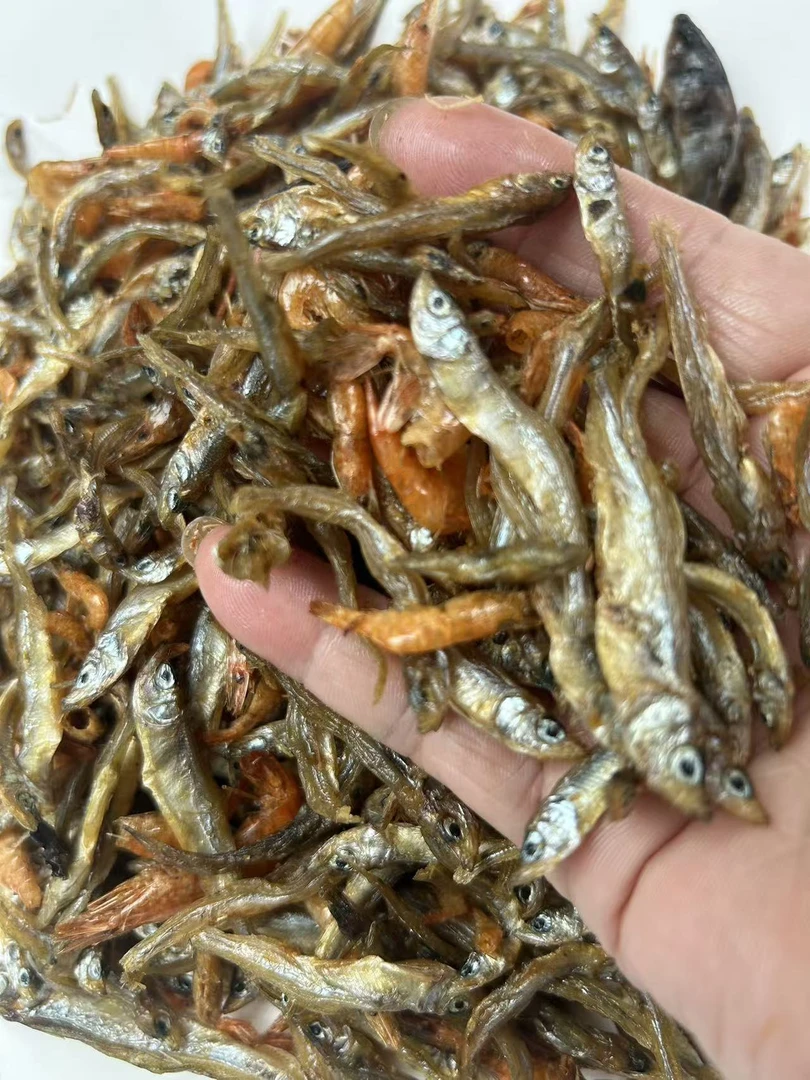 湖北洪湖特产淡水无盐小鱼小虾混装淡水鱼虾干散称袋装