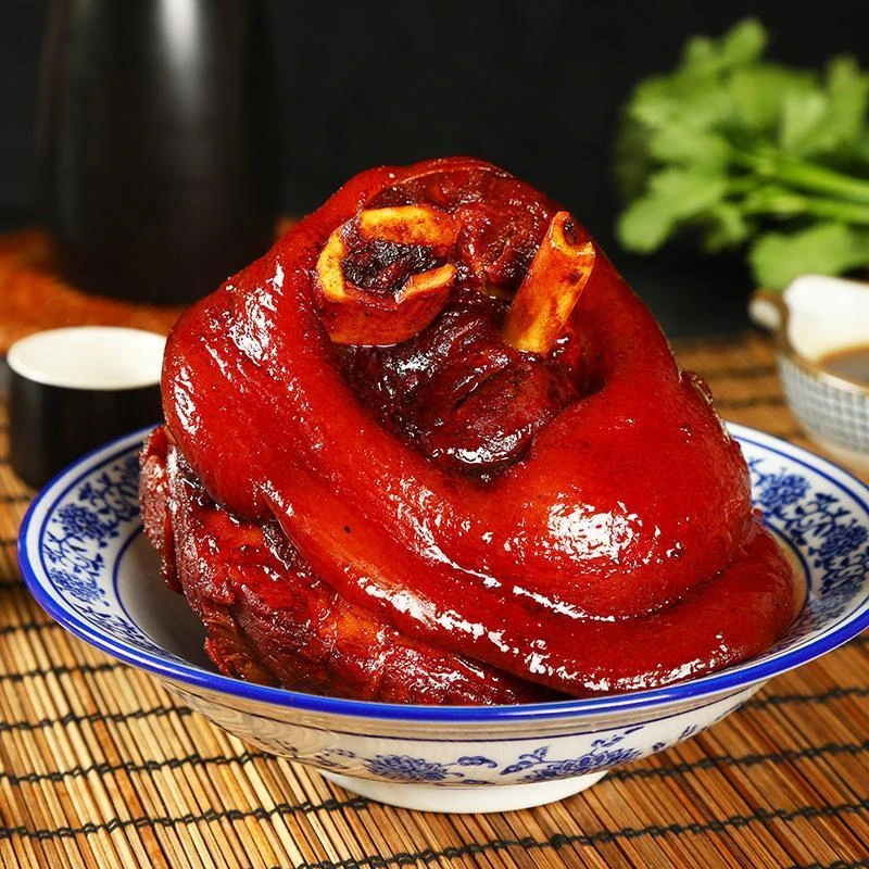 【到手4只】蹄膀熟食真空包装山东卤味一只400克-500克