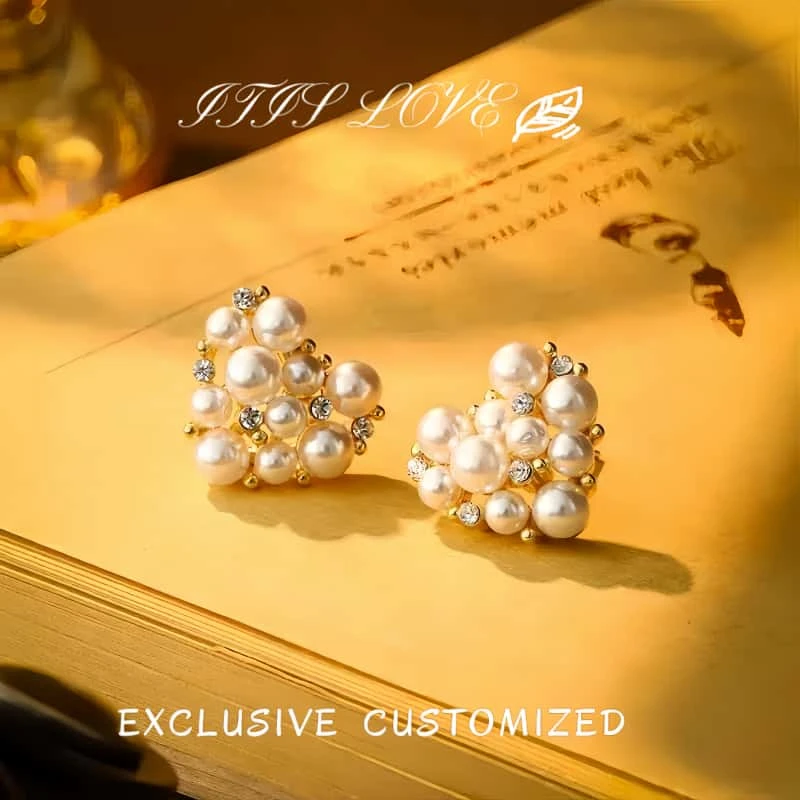 铜合金耳饰 ItisLove【小心心】耳饰ZJ0310