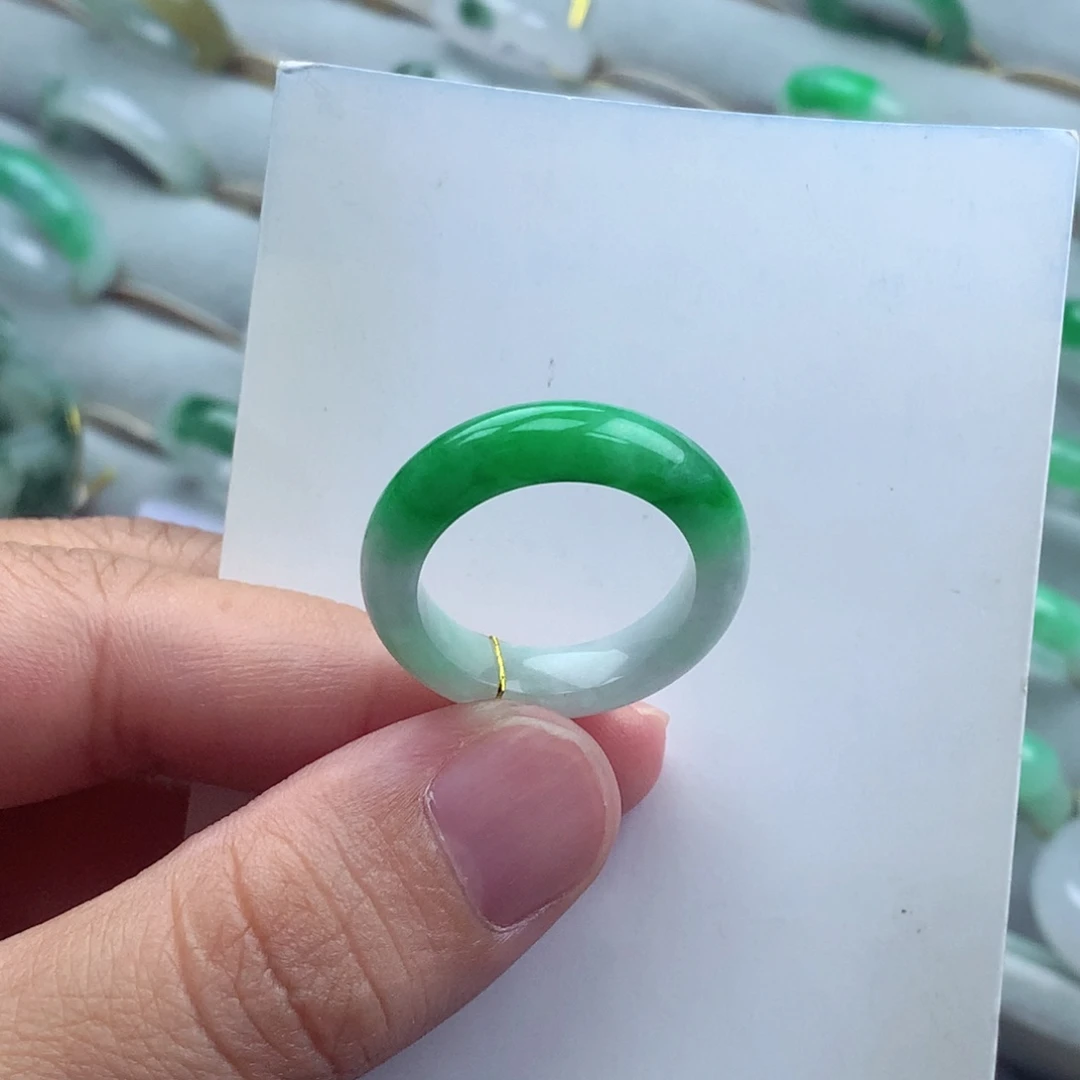 未镶嵌戒指翡翠18号