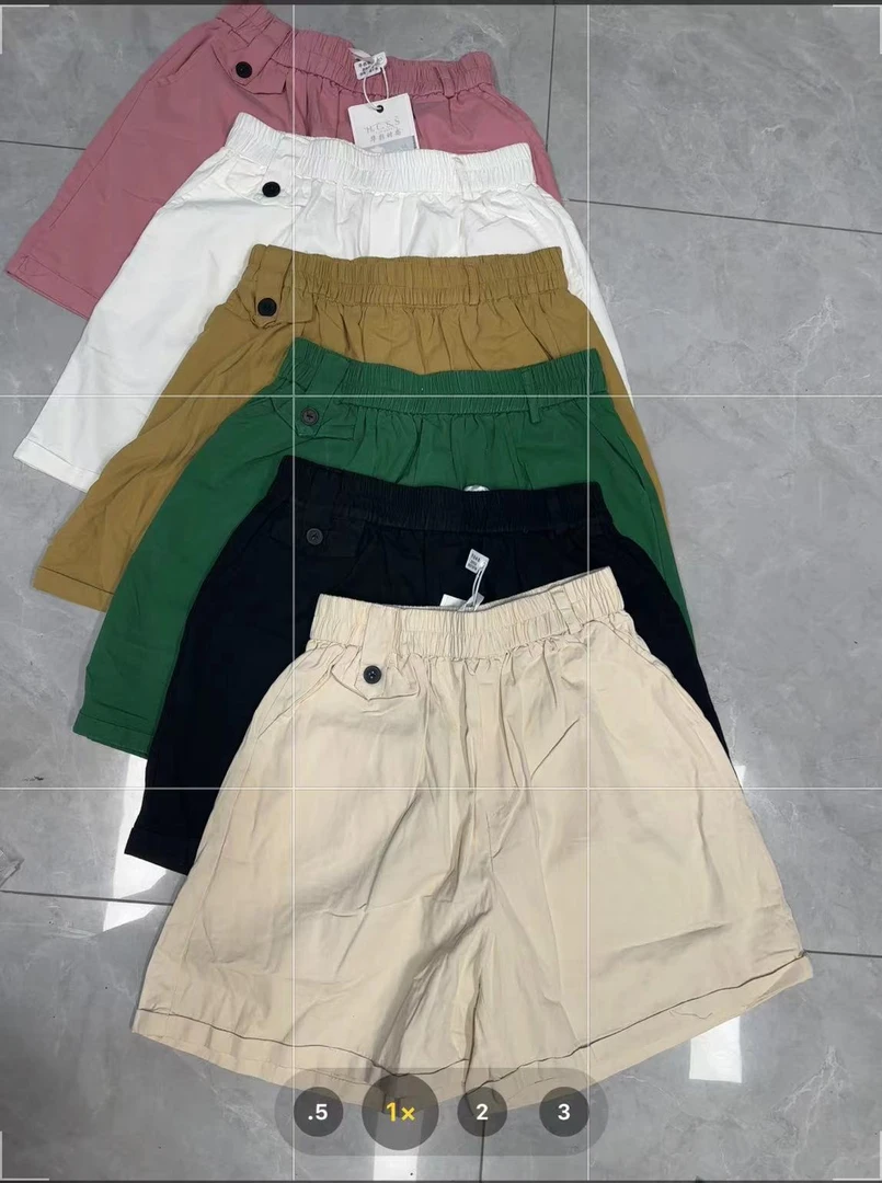 夏季薄款宽松百搭显瘦纯色休闲短裤