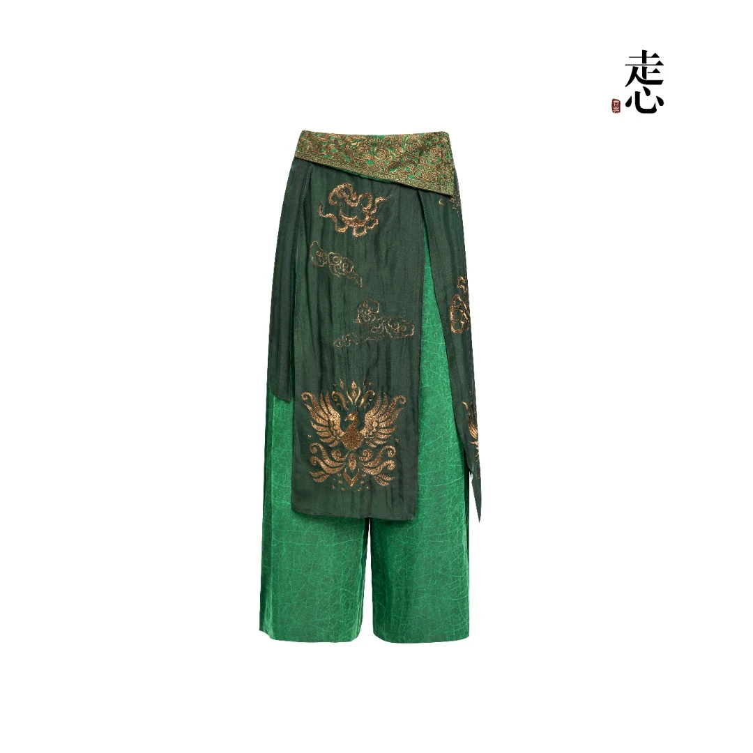 【走心非遗】青铜凤凰五片裤25ZW45F