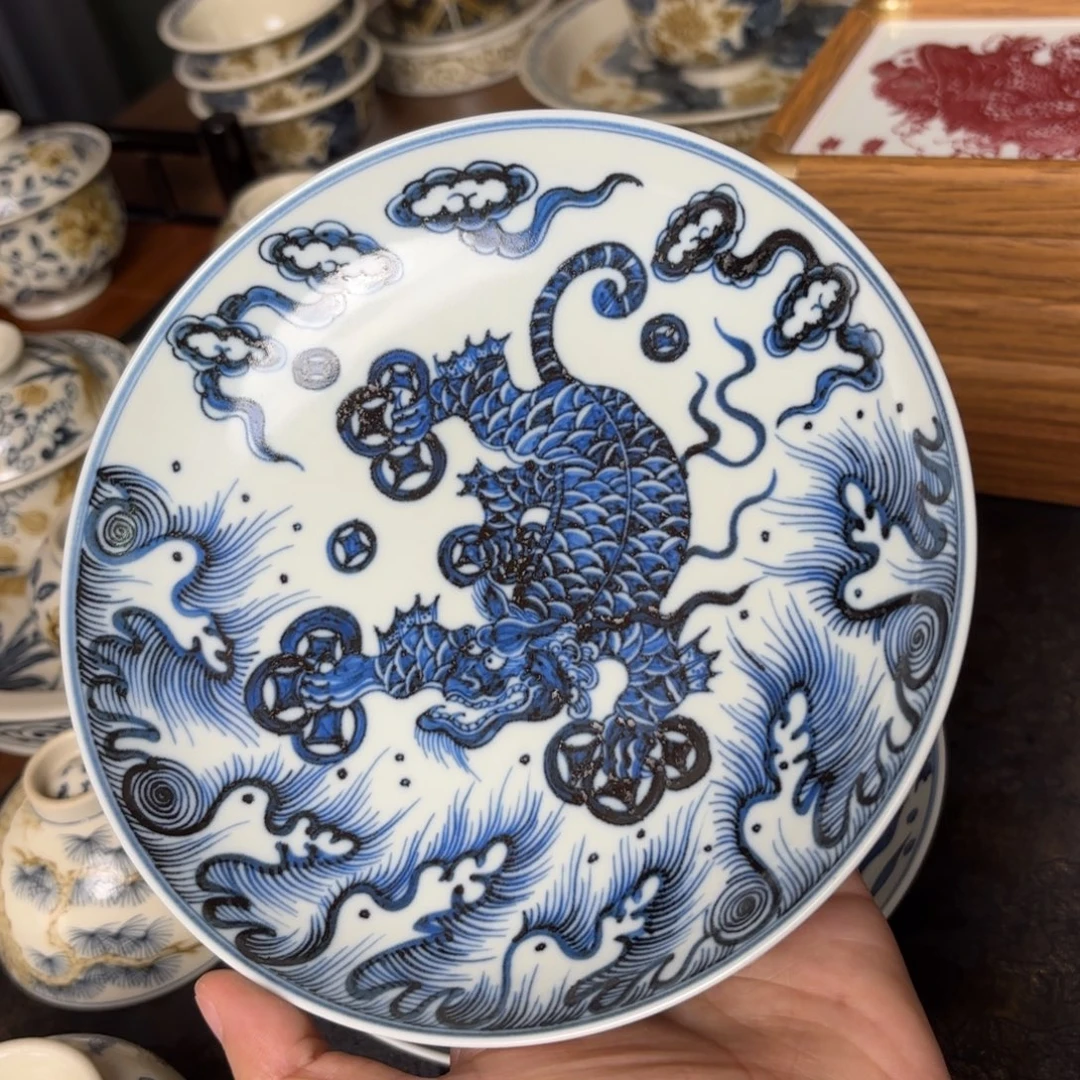 摆件景德镇手绘茶器