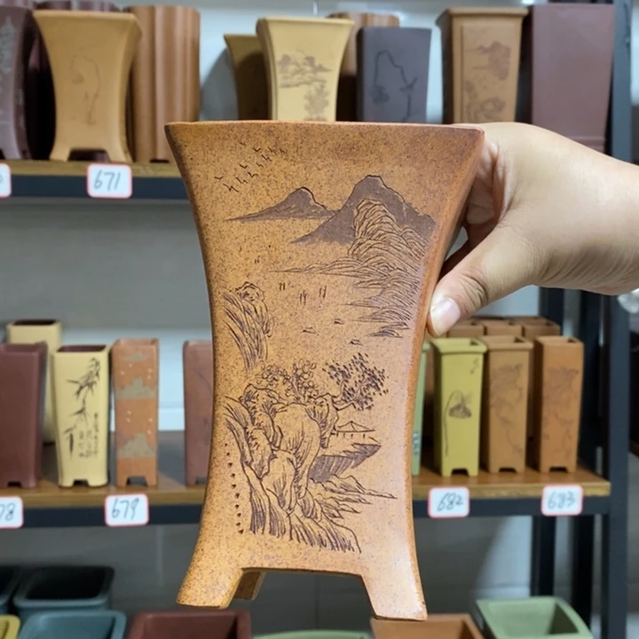 紫砂花盆紫砂文化