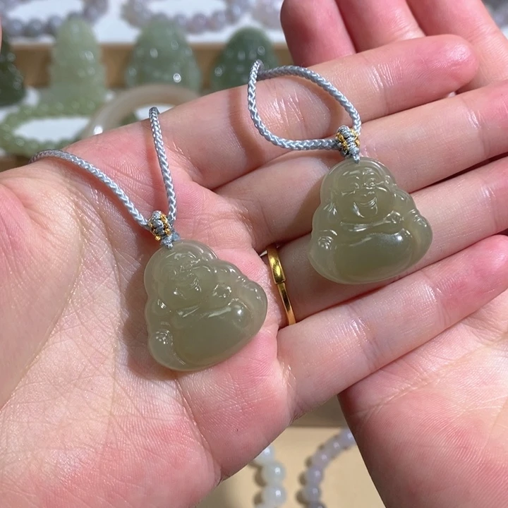 和田玉未镶嵌颈饰YY2501