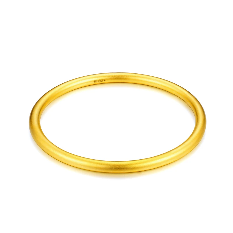 【小云专享】足金999 古法素镯  BP 90137