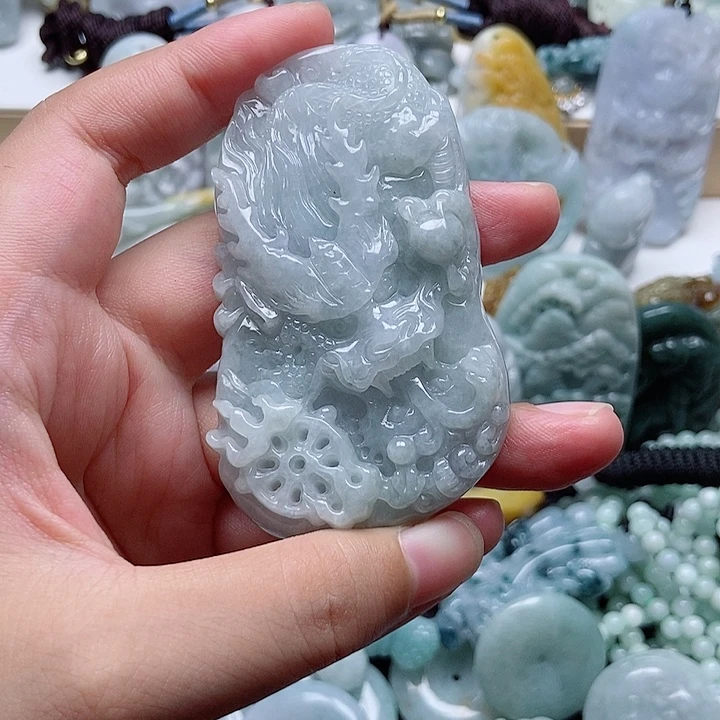 吊坠(不含链)未镶嵌翡翠1